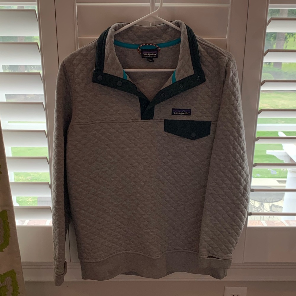 Patagonia Organic Cotton Quilt Snap-T Pullover